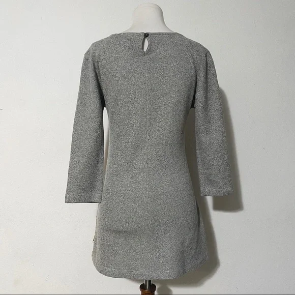 ANTHROPOLOGIE Dolan Lace Sweater Mini Dress - Picture 2 of 7